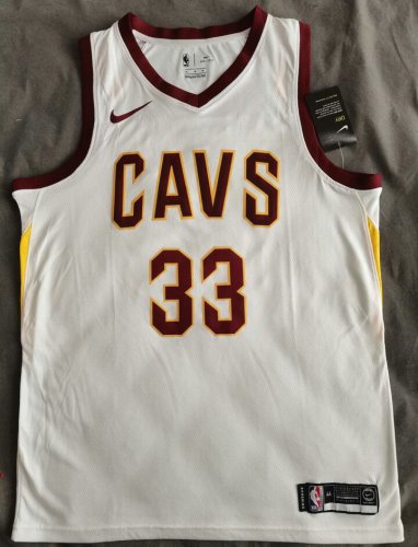 Maillot de Basket #33 Travers Cleveland Cavaliers Blanc